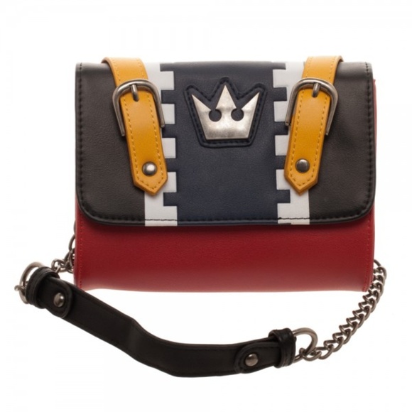 Bioworld Handbags - Kingdom Hearts Sora Sidekick Crossbody Bag Purse
